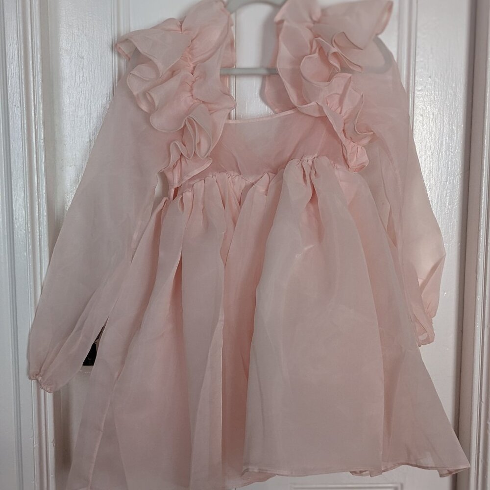 NEW Selkie Sugar frill dress (pink XS)